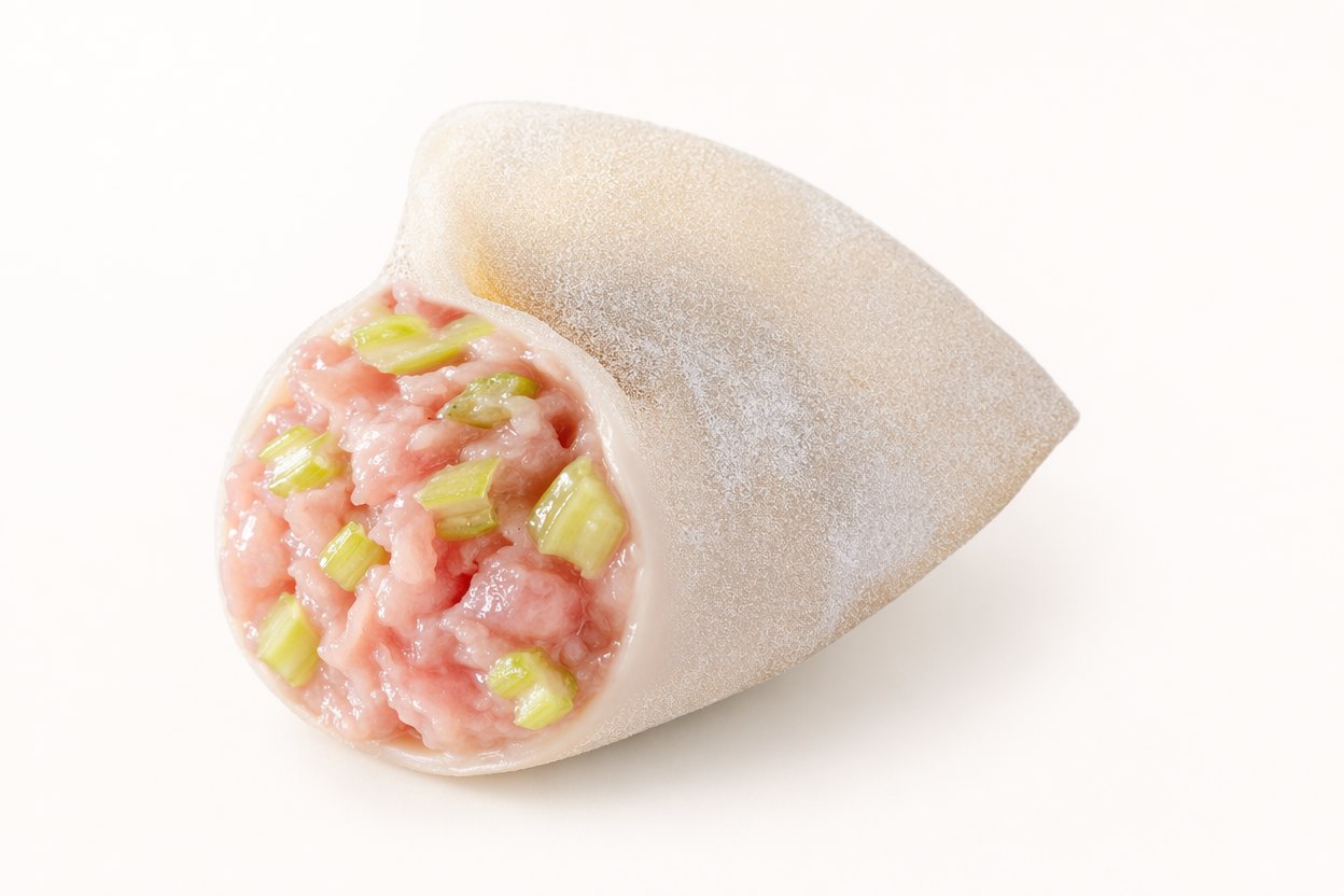 芹菜鲜肉饺