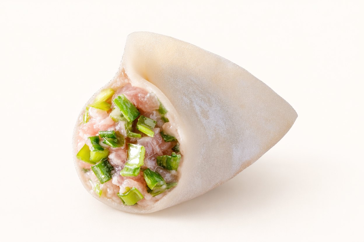 韭菜鲜肉饺